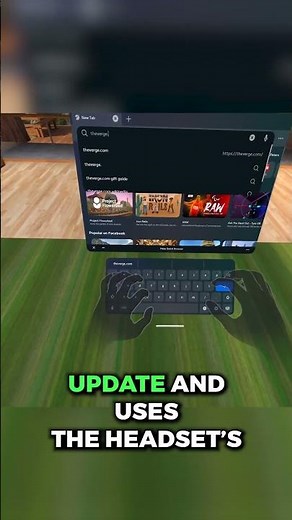 🤚👀Meta's Direct Touch Feature on Quest 2 VR!