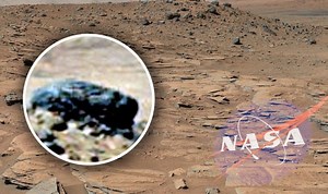 Mysterious ‘face’ peers out from rock ‘shelter’ on Mars