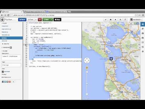 Custom Interactive Maps with the Google Maps API 09 InfoBoxes
