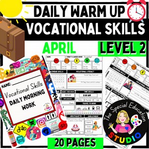 Career Exploration, Vocational jobs Special Education Employment Paths April 2