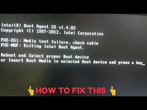 How to Fix Media Test Failure, Check Cable | 1 step only (No Bootable Device)