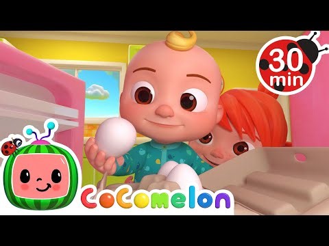 Humpty Dumpty! | Cocomelon and Little Angel Nursery Rhymes