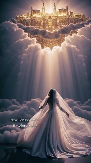 Revelation 21:2 | New Jerusalem as a Bride 🌟 #Bible #Faith #Heaven