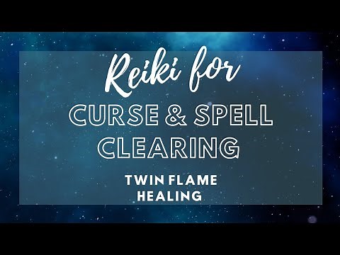 Reiki to clear curses and spells from you and your twin flame! Energy healing & clearing!
