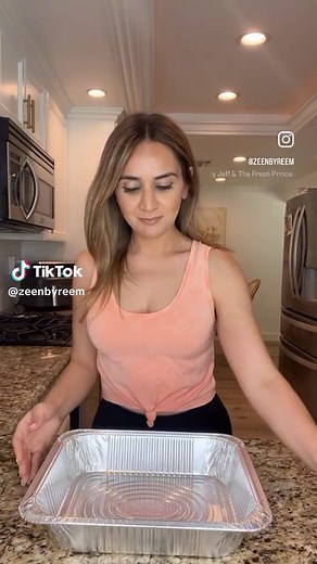 Party Hack! This is the best way to keep your food cold during the summer or even when your BBQ and food will be out. All you need : Deep foil tray Water Directions : 1. Fill foil tray with 2 cups of water and freeze over night. 2. Add your fruit or any food on top that you want to keep cold in the same size tray so that it fits good. #summer #summervibes #summertime #bbq #june #familytime #poolparty #fruit #hack #easyhack #foodhacks #trendingreels #pool #coldfoodisbest