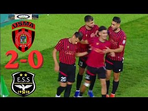 USMA VS ES SÉTIF (2-0), RÉSUMÉ ET BUTS DU MATCH.