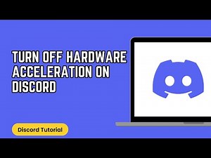 How to Turn Off Hardware Acceleration on Discord