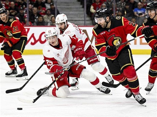 Senators let a valuable point slip away in 2-1 OT loss to Detroit Red Wings