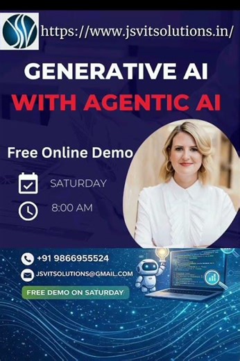 Free Online Demo at JSV IT Solutions | This Sat at 8:00 AM #placement#careeroriented #joboriented