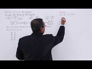 DBMS - Question Solve on ER-Diagram - 1