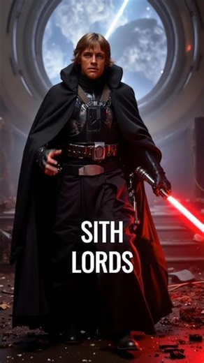 6 Star Wars Heroes as Sith Lords