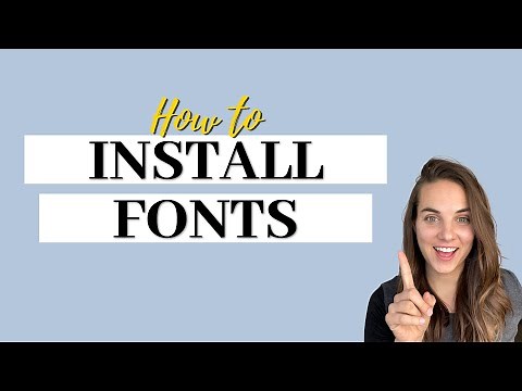 How to Install Multiple Fonts at Once