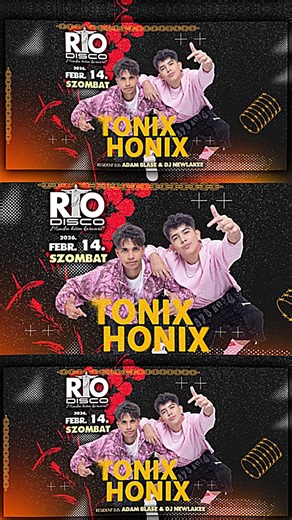 Rio Disco / Monster Beach •Ózd (@riomonsterozd) videója, benne: NINCS MEGÁLLÁS - TONIX HONIX