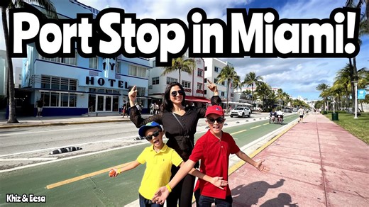 Miami Port Stop: Touring Ocean Drive, Lummus Park, and the Boardwalk