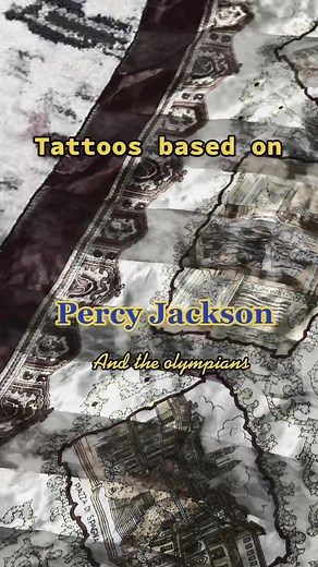 Percy Jackson Tattoos: Greek Mythology Inspired Ink