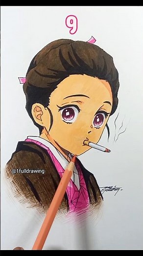 Which one is correct for Nezuko's human form? #guess #demonslayer #shorts