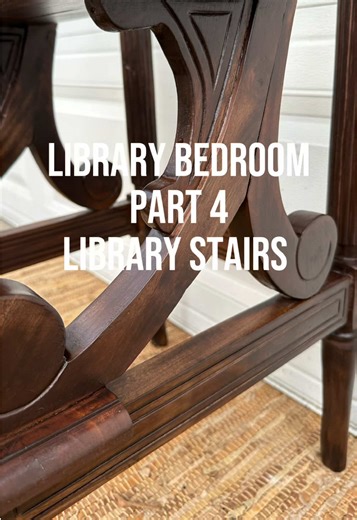 Library Room part 4! Where I question all my life’s choices #library #kidsroom #diy #furnitureflip #darkacademia