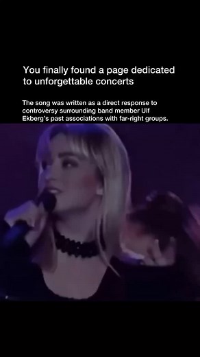 Unforgettable Concerts on Instagram: "Ace of Base – “Happy Nation” | Live Performance One beat. One message. A vision of unity through sound. When Ace of Base performed “Happy Nation” live — whether in Denmark, Paris, or Retro FM in Saint Petersburg — they weren’t just playing a hit. They were delivering a manifesto. With pulsing synths, multilingual lyrics, and a chant-like chorus, the song became a dancefloor anthem with a conscience. It wasn’t just about rhythm — it was about revolution. The 