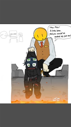 Verity Saved Mob Again!?😳😏ThatMob x Verity| Minecraft Comic Dub👾🔨