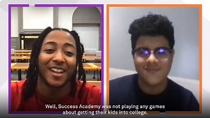 1.3K views · 32 reactions | “Success Academy was not playing games about getting their kids into college.” We love when our alumni come back and inspire current scholars! Watch Daryannos, now a sophomore at Lafayette, check in with few of our scholars. #WhatIsSuccess | Success Academy Charter Schools | Facebook