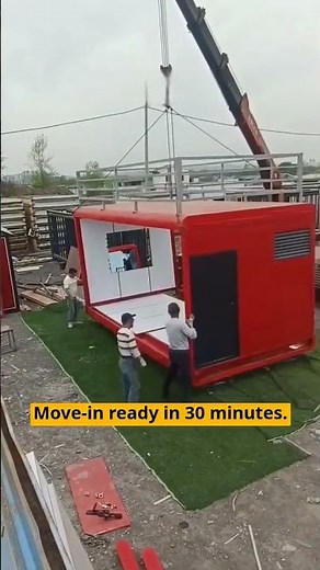 Modular Living Solution Exploring a Prefab Cabin with a Bathroom Feature