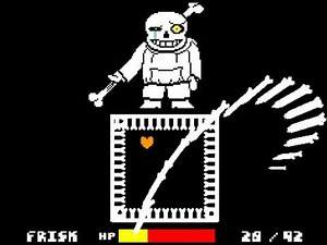 [Scratch] Nonstop veersion Distrust Sans Phase1 battle! [undertale fangame]