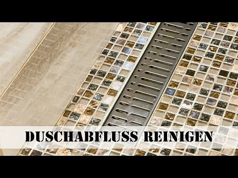 Duschabfluss reinigen