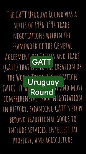 GATT Uruguay Round
