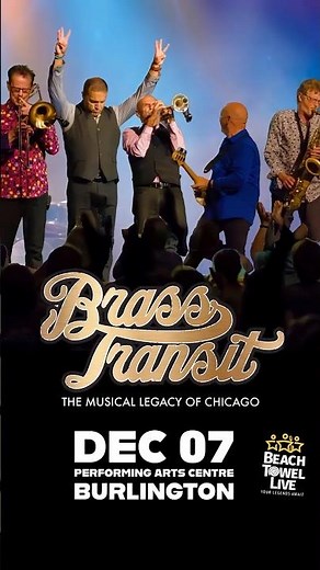 BRASS TRANSIT- The Musical Legacy of Chicago #livemusic #chicago #chicagoband #chicagotribute