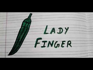 Simple 10 lines on lady finger for children // my favourite vegetable essay
