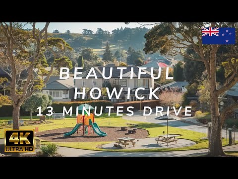 Beautiful East Auckland suburb Howick , Auckland New Zealand 4K