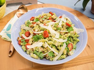 Cilantro Pesto Pasta Salad