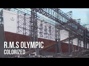 R.M.S Olympic - Sleeping sun - Colorized (1080p)