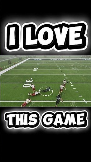 Why I love THIS GAME!! #football #videogames #nfl #madden #gameplay #highlights #viral #free