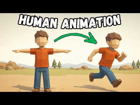 شرح تحريك شخصية Humanoid في Unity للمبتدئين