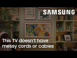 This TV doesn’t have messy cords or cables | Samsung