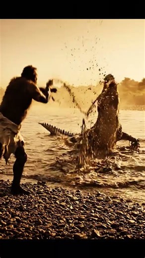 Life Million Years Ago | How Neanderthals Survived a Deadly Aurochs Stampede #prehistoric