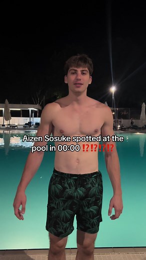 Aizen Sosuke Spotted at the Pool! Watch Him Have Fun | #Aizen #Aizensosuke