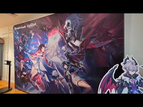 Teyvat Goods 2026 Houston, Texas (Galleria Mall). Genshin Impact & Zenless Zone Zero.