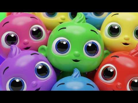 🍎 A for Apple Red, B for Banana Yellow – Lunchbox ABC | ABC Magic Songs