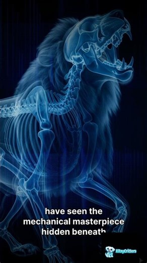 ​The BLUE LION: X-Ray Secrets of a King! 🦁💙