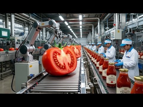 Inside the Modern Tomato Factory: From Field to Table (The Whole Pro Process)