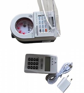 [Hot Item] 1/2' Inch Water Meter Household Smart Prepaid Sts Valve Control Water Meters