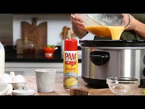 Casserole Tip: Prep Your Slow Cooker for Easy Cleanup - PAM Cooking Spray