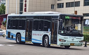 【宁波公交】506路机动车走行音 41650 KLQ6109GCE4