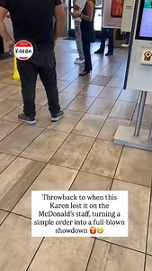 276K views · 654 reactions | Throwback to when this Karen mocked the McDonald’s staff for doing their job, acting like she’s the boss of everything  | What is Karen’s Problem | Facebook