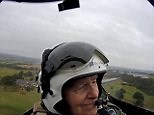 96 year old flies a spitfire 72 years after he last flew a plane