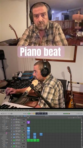 All together now 😎🫶 tube comp cranked #musicologist #musicproducer #piano #guitar #vocoder