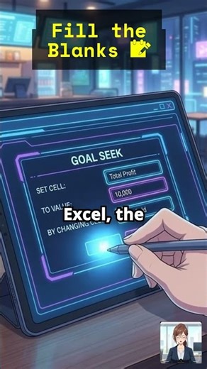 Stop Guessing Numbers! 🛑 (Use Goal Seek Instead) #Shorts