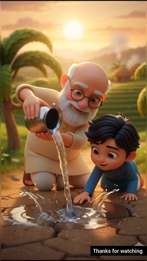 “The Little Tree That Taught a Big Lesson” #shorts #ai #lesson #tree #water